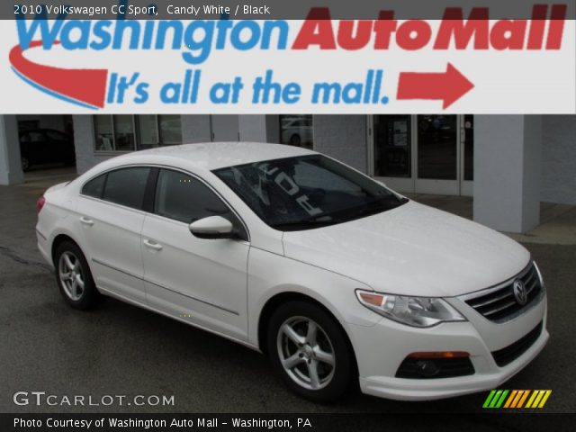 2010 Volkswagen CC Sport in Candy White
