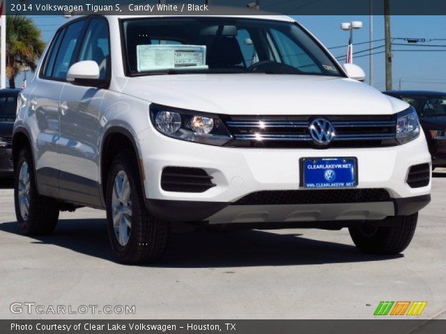 2014 Volkswagen Tiguan S in Candy White