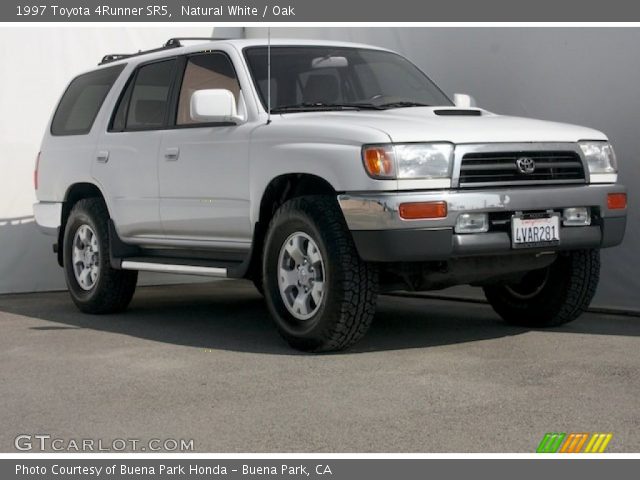 1997 Toyota 4Runner SR5 in Natural White