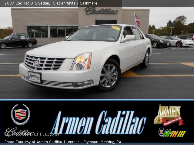 2007 Cadillac DTS Sedan in Glacier White
