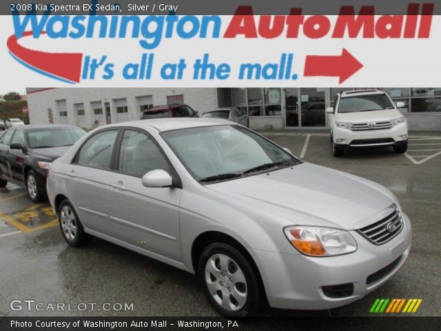 2008 Kia Spectra EX Sedan in Silver