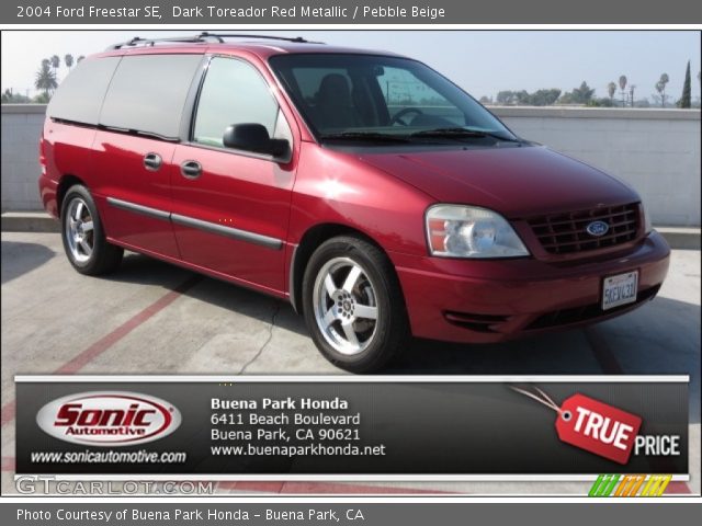 2004 Ford Freestar SE in Dark Toreador Red Metallic