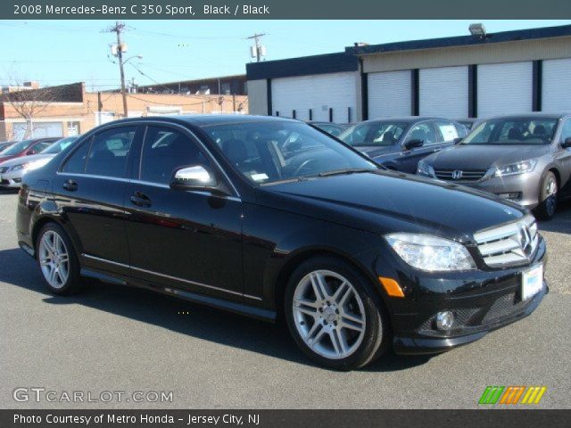 2008 Mercedes-Benz C 350 Sport in Black