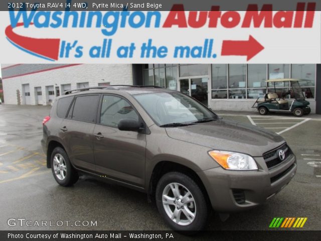 2012 Toyota RAV4 I4 4WD in Pyrite Mica
