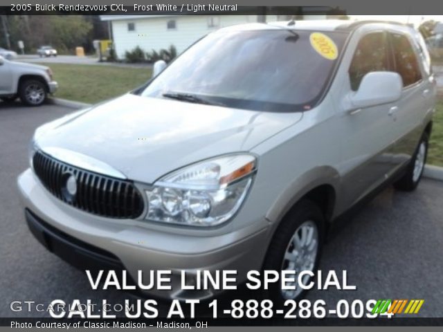 2005 Buick Rendezvous CXL in Frost White