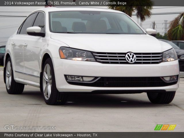 2014 Volkswagen Passat TDI SEL Premium in Candy White