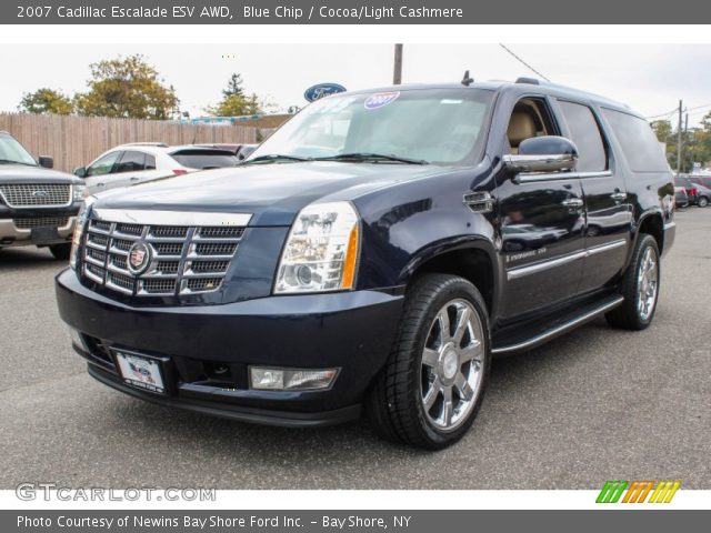 2007 Cadillac Escalade ESV AWD in Blue Chip