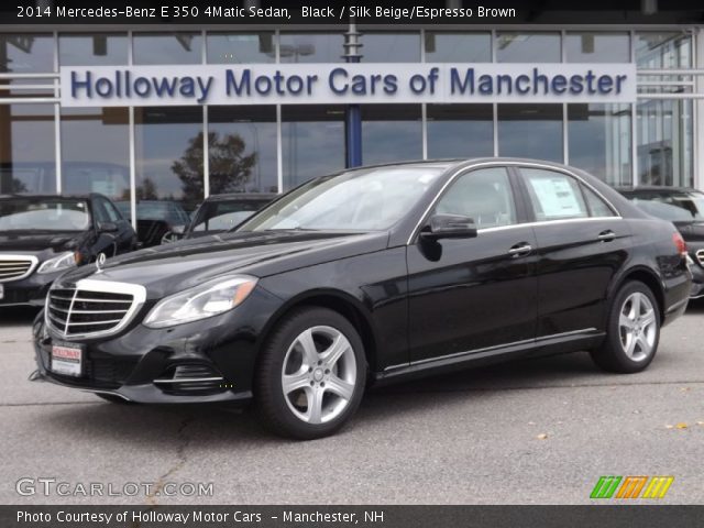 2014 Mercedes-Benz E 350 4Matic Sedan in Black
