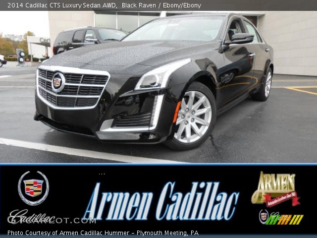 2014 Cadillac CTS Luxury Sedan AWD in Black Raven