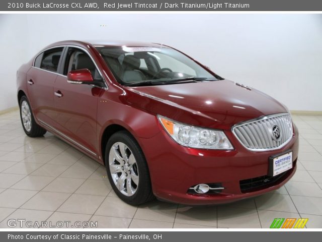 2010 Buick LaCrosse CXL AWD in Red Jewel Tintcoat