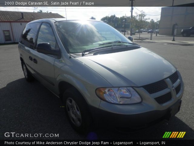 2003 Dodge Caravan SE in Satin Jade Pearl