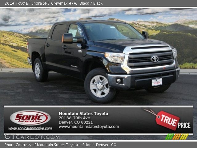 2014 Toyota Tundra SR5 Crewmax 4x4 in Black