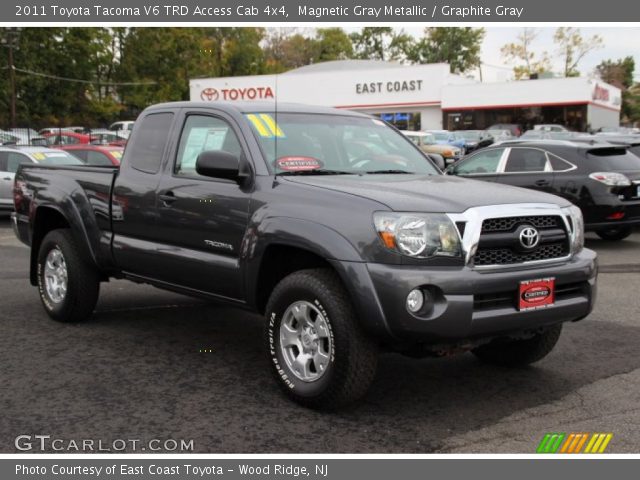 2011 Toyota Tacoma V6 TRD Access Cab 4x4 in Magnetic Gray Metallic
