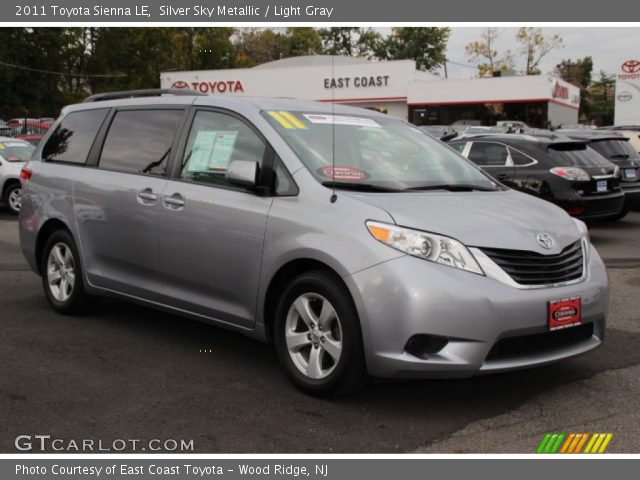 2011 Toyota Sienna LE in Silver Sky Metallic