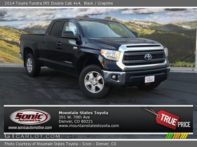 2014 Toyota Tundra SR5 Double Cab 4x4 in Black