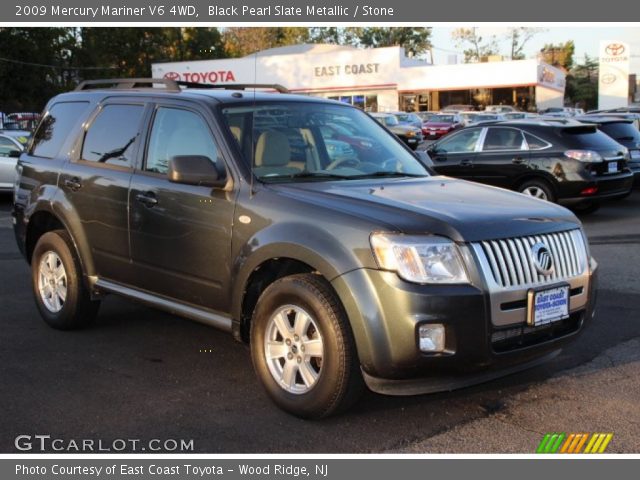 2009 Mercury Mariner V6 4WD in Black Pearl Slate Metallic