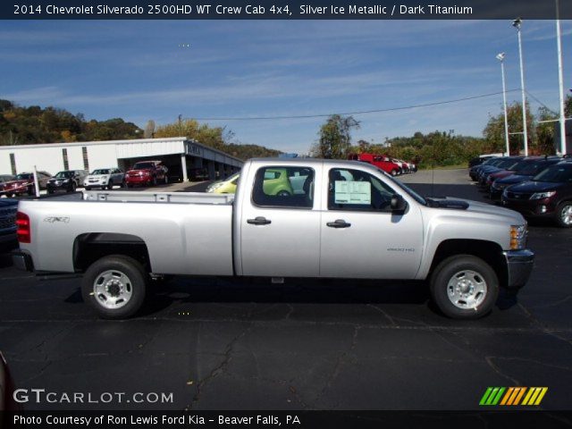 2014 Chevrolet Silverado 2500HD WT Crew Cab 4x4 in Silver Ice Metallic