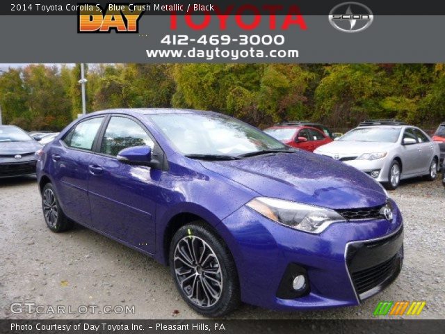 2014 Toyota Corolla S in Blue Crush Metallic