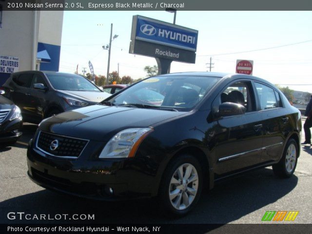 2010 Nissan Sentra 2.0 SL in Espresso Black Metallic