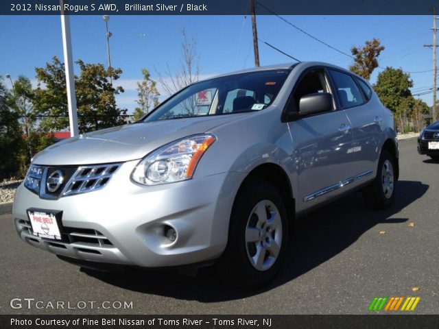 2012 Nissan rogue silver #2