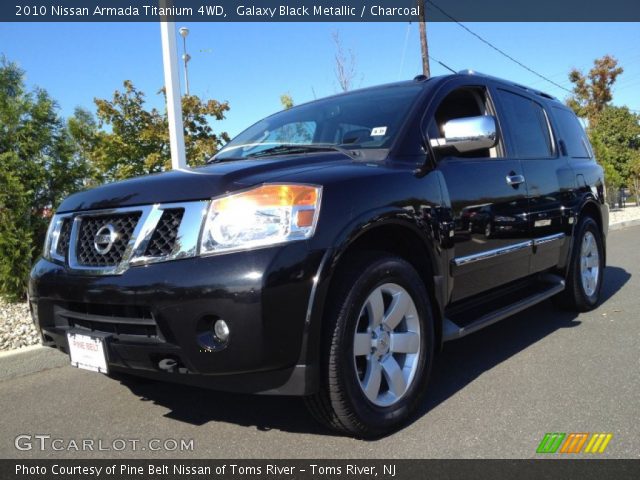 2010 Nissan Armada Titanium 4WD in Galaxy Black Metallic