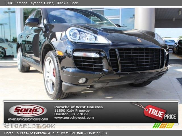 2008 Porsche Cayenne Turbo in Black