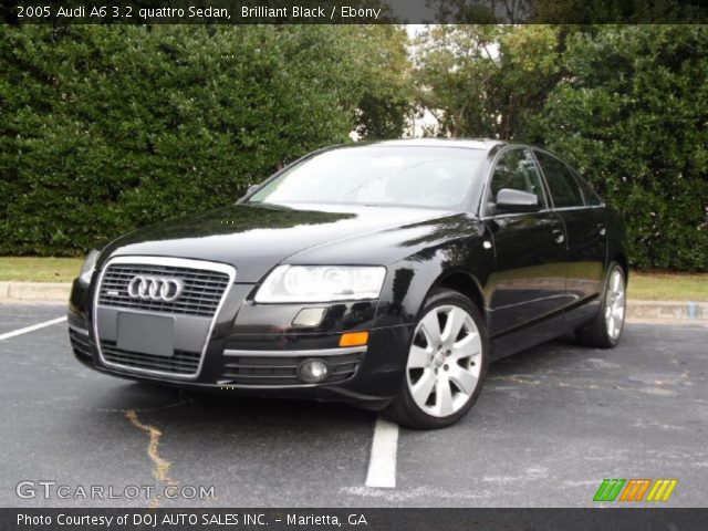 2005 Audi A6 3.2 quattro Sedan in Brilliant Black