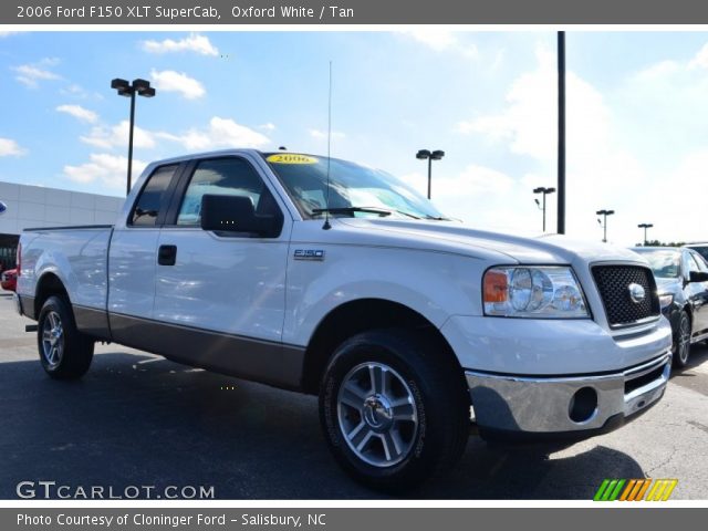 2006 Ford F150 XLT SuperCab in Oxford White