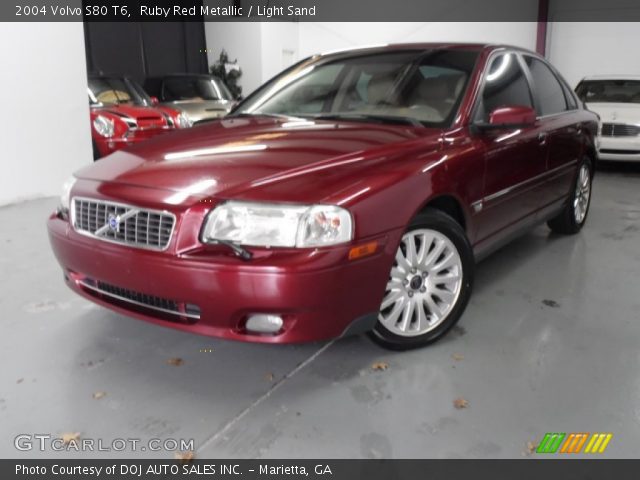 2004 Volvo S80 T6 in Ruby Red Metallic