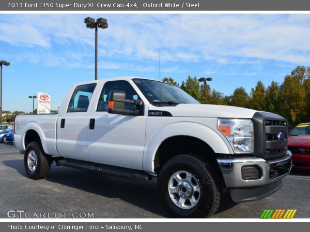 2013 Ford F350 Super Duty XL Crew Cab 4x4 in Oxford White