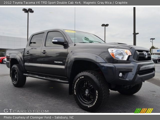 2012 Toyota Tacoma V6 TRD Sport Double Cab 4x4 in Magnetic Gray Mica