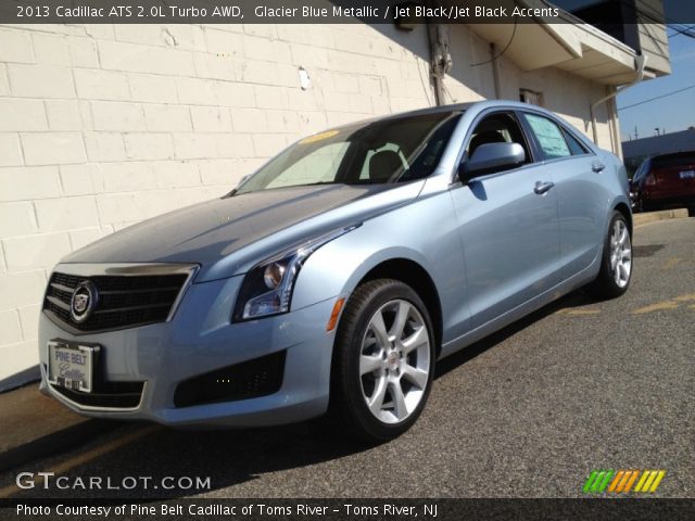 2013 Cadillac ATS 2.0L Turbo AWD in Glacier Blue Metallic