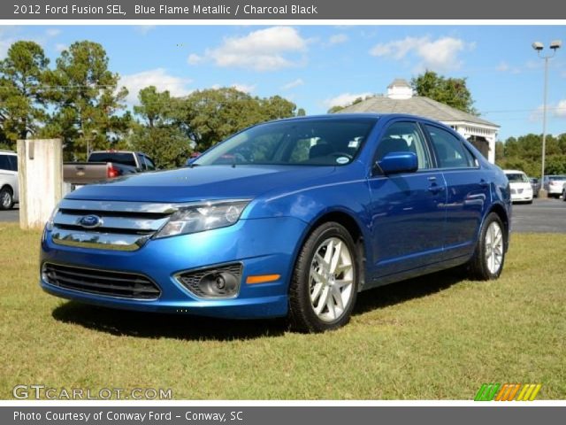 2012 Ford Fusion SEL in Blue Flame Metallic