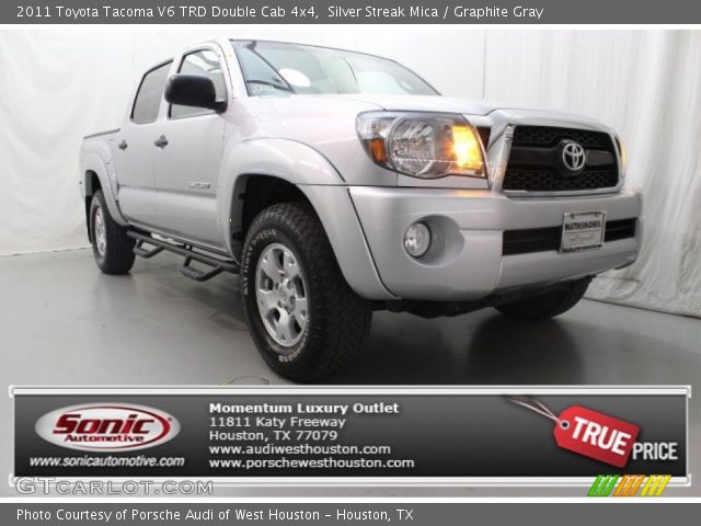 2011 Toyota Tacoma V6 TRD Double Cab 4x4 in Silver Streak Mica