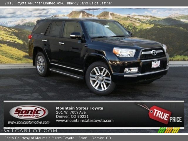 2013 Toyota 4Runner Limited 4x4 in Black