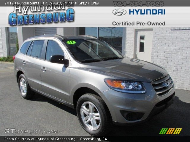 2012 Hyundai Santa Fe GLS AWD in Mineral Gray