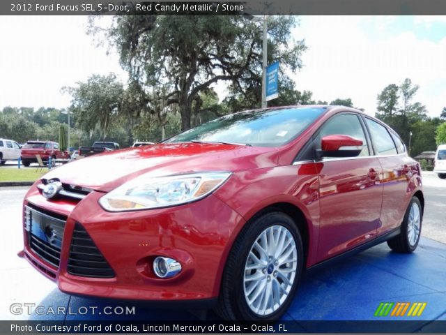 2012 Ford Focus SEL 5-Door in Red Candy Metallic