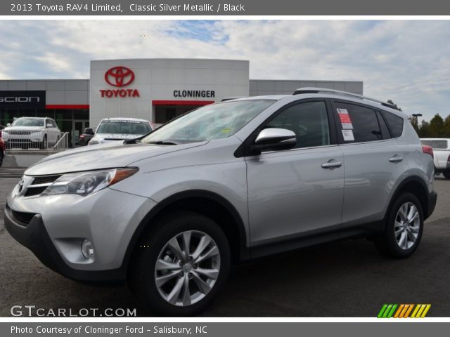 2013 Toyota RAV4 Limited in Classic Silver Metallic