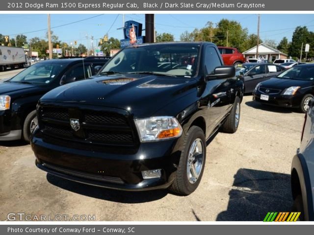 2012 Dodge Ram 1500 Express Regular Cab in Black