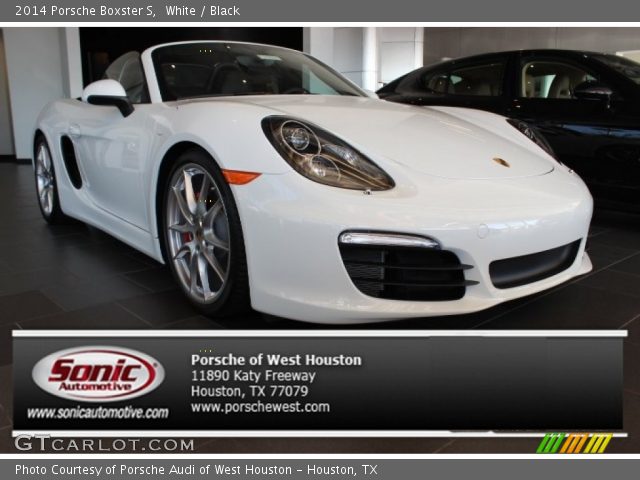 2014 Porsche Boxster S in White