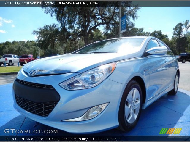 2011 Hyundai Sonata Hybrid in Blue Sky Metallic