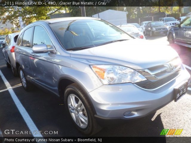 2011 Honda CR-V EX-L 4WD in Glacier Blue Metallic