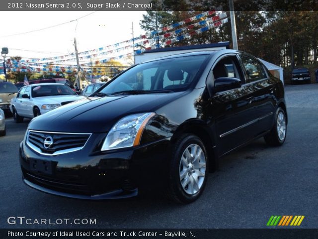 2012 Nissan Sentra 2.0 S in Super Black