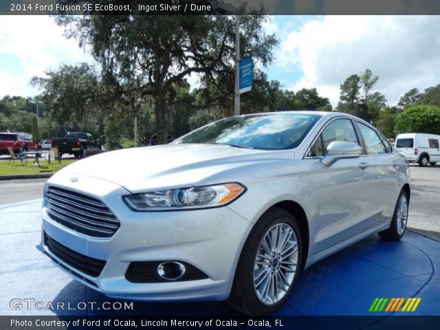 2014 Ford Fusion SE EcoBoost in Ingot Silver