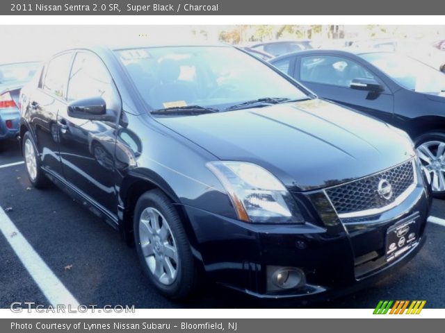 2011 Nissan Sentra 2.0 SR in Super Black