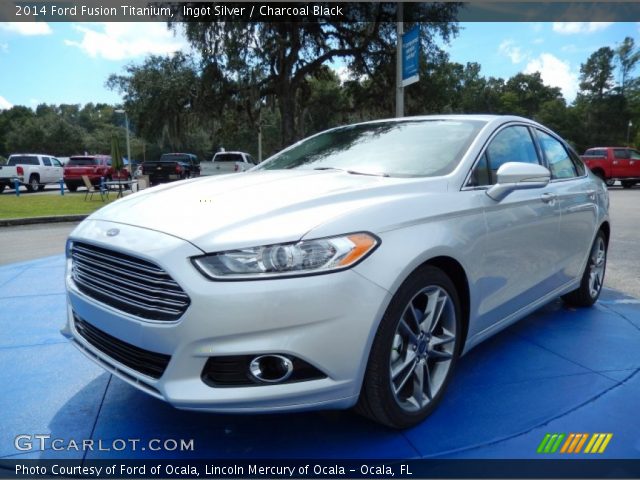 2014 Ford Fusion Titanium in Ingot Silver