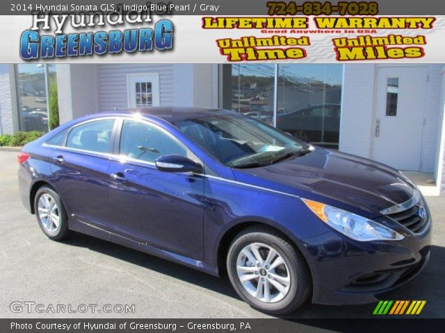 2014 Hyundai Sonata GLS in Indigo Blue Pearl