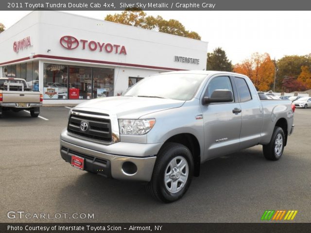 2011 Toyota Tundra Double Cab 4x4 in Silver Sky Metallic