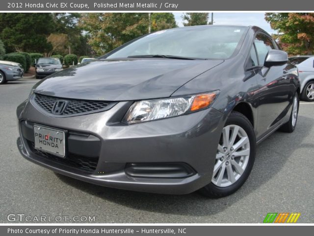2012 Honda Civic EX Coupe in Polished Metal Metallic