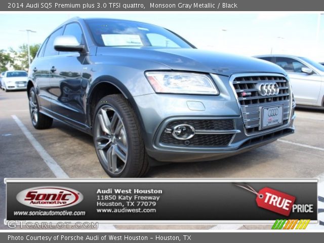 2014 Audi SQ5 Premium plus 3.0 TFSI quattro in Monsoon Gray Metallic